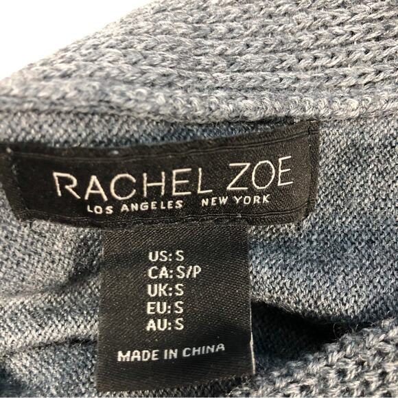 Rachel Zoe Merino wool gray sweater Small - Picture 4 of 7